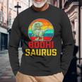 Bodhi Saurus Family Reunion Last Name Team Custom Long Sleeve T-Shirt Gifts for Old Men