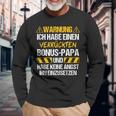 Bonus Papa Bonusater Stiefpapa Tochter Spruch Geschenk Langarmshirts Geschenke für alte Männer