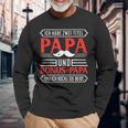 Bonus Papa Stiefvater Stiefpapa Geschenkatertag Rocke Langarmshirts Geschenke für alte Männer