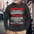 Bonuspapa Best Stepdad Stepdad Bonus Dad Langarmshirts Geschenke für alte Männer