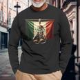 Boxing Mexico Long Sleeve T-Shirt Gifts for Old Men