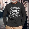 Bricoleur Du Dimanche T-shirt à manches longues Cadeaux pour les vieillards