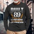 Built 89 Years Ago 89Th Birthday 89 Years Old Bday Long Sleeve T-Shirt Gifts for Old Men