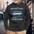 Bus Driver Bus Love Omnibus Bus Fan Langarmshirts Geschenke für alte Männer