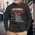 Car Mechanic Geselle Meister Langarmshirts Geschenke für alte Männer