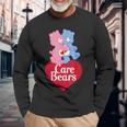 Care Bears Love-A-Lot Bear & Grumpy Valentine Hug Logo Long Sleeve T-Shirt Gifts for Old Men