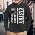 Castro Last Name Surname Team Castro Family Reunion Long Sleeve T-Shirt Gifts for Old Men