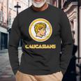 Caucasians Caucasian Pride Long Sleeve T-Shirt Gifts for Old Men