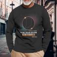 Centerville Indiana Total Solar Eclipse 2024 Long Sleeve T-Shirt Gifts for Old Men Centerville Indiana Total Solar Eclipse 2024 Long Sleeve T-Shirt Gifts for Old Men