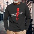 Chain Breaker-Breaking Chains Long Sleeve T-Shirt Gifts for Old Men