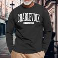 Charlevoix MichiganCharlevoix Mi U Long Sleeve T-Shirt Gifts for Old Men