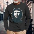 Che Guevara Revolution Rebel Cuban Heritage Graphic Long Sleeve T-Shirt Gifts for Old Men