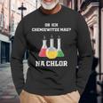 Chemiker Chemie Na Chlorine Ob Ich Chemie-Joze Lik Langarmshirts Geschenke für alte Männer