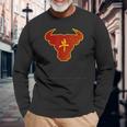 Chinese New Year Celebration Year Of The Ox 2024 Long Sleeve T-Shirt Gifts for Old Men