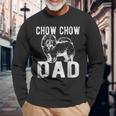 Chow Chow Dad Chow Chow Dog Owner Chow Chow Father Long Sleeve T-Shirt Gifts for Old Men