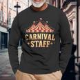 Circus Matching Carnival Staff Long Sleeve T-Shirt Gifts for Old Men