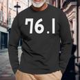 Cool 761 Chainsaw Nerd Geek Graphic Long Sleeve T-Shirt Gifts for Old Men