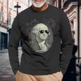 Cool George Washington With Sunglasses4Th July Long Sleeve T-Shirt Gifts for Old Men