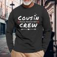 Cousin Crew Making Memories 2024 Family Reunion Trip Summer Long Sleeve T-Shirt Gifts for Old Men
