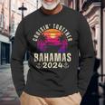 Cruisin Together Bahamas 2024 Family Vacation Caribbean Ship Long Sleeve T-Shirt Gifts for Old Men