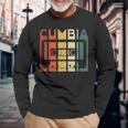 Cumbia Latina Latino Baile Dance Party Colombia Espanol Ella Langarmshirts Geschenke für alte Männer