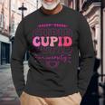Cupid University Valentine Couple Cupid Long Sleeve T-Shirt Gifts for Old Men
