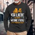 Cycling Ich Liebe Es Wenn Meine Frau Mich Radfahren Lässt Langarmshirts Geschenke für alte Männer