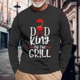 Dad King Of The Grill Long Sleeve T-Shirt Gifts for Old Men