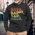 Dada Daddy Dad Bruhatertag Junge Papa Ehemannaterschaft Langarmshirts Geschenke für alte Männer