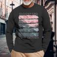 Dare To Explore Landscape Long Sleeve T-Shirt Gifts for Old Men