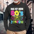 Das Ist Mein 80S Kostüm 80S 80S Motto Party Outfit Langarmshirts Geschenke für alte Männer