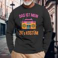 Das Ist Mein 90Er Jahre Costume Langarmshirts Geschenke für alte Männer