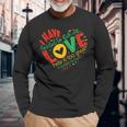 I Have Decided To Stick With Love Mlk Black History Month Long Sleeve T-Shirt Gifts for Old Men