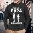 Like Der Papa So Die Tochter Langarmshirts Geschenke für alte Männer