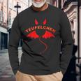 Devil Costume Langarmshirts Geschenke für alte Männer