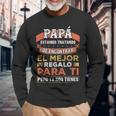 Día Del Padre Papá Hija Hijo Regalo Padre Camiseta de manga larga Regalos para ancianos