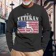 Disabled Handicapped Veteran For Veteran Long Sleeve T-Shirt Gifts for Old Men