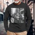 Donald Trump And Cat In Nyc Long Sleeve T-Shirt Gifts for Old Men