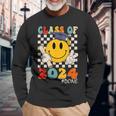 Done Class Of 2024 Graduation Graduate Senior High School Long Sleeve T-Shirt Gifts for Old Men