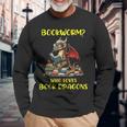 Dragon Chinese Mythical Creature Japanese Long Sleeve T-Shirt Gifts for Old Men