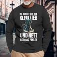 Du Denkst Ich Bin Klein Lieb Und Nett Evil Fehler Langarmshirts Geschenke für alte Männer