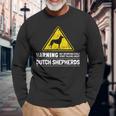 Dutch Shepherd Dog Lovers Dog Humor Long Sleeve T-Shirt Gifts for Old Men