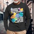 Easter Easter Dad Eggs Easter Langarmshirts Geschenke für alte Männer