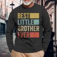 El Mejor Hermano Menor De Todos Hermano Camiseta de manga larga Regalos para ancianos