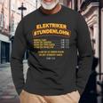 Elektroker Langarmshirts Geschenke für alte Männer