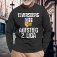 Elversberg Saarland Sve 07 Fan 2 League Aufsteigung 2023 Football Langarmshirts Geschenke für alte Männer