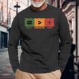 Equality Is Greater Than Division Math Black History Month Long Sleeve T-Shirt Gifts for Old Men