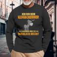 Esel Lustiger Spruch Ich Bin Kein Klugscheißer Langarmshirts Geschenke für alte Männer