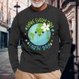 Make Every Day Earth Day Cute Planet Save Environment Women Long Sleeve T-Shirt Gifts for Old Men