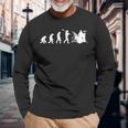 Evolution Drum Kit For Drummer Langarmshirts Geschenke für alte Männer